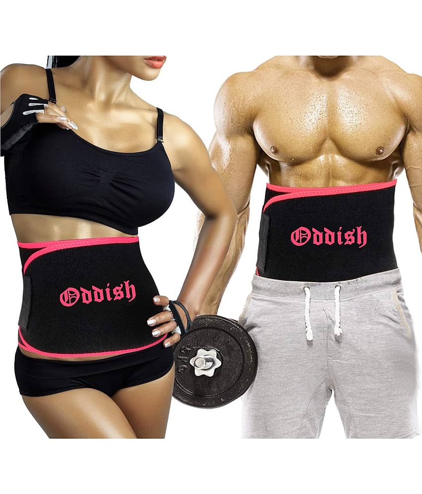 ODDISH® Double Spring Tummy Trimmer & Waist Shaping Belt Combo for Men & Women | Ab Exerciser & Body Support Belt for Home Workout & Fitness Training view 2