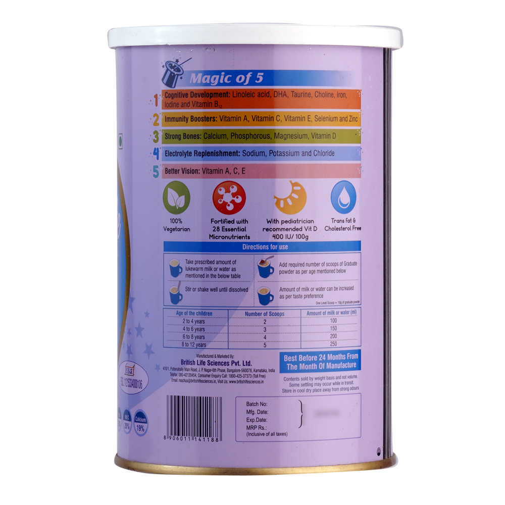 Graduate Vanilla Powder 200 Gms view 2