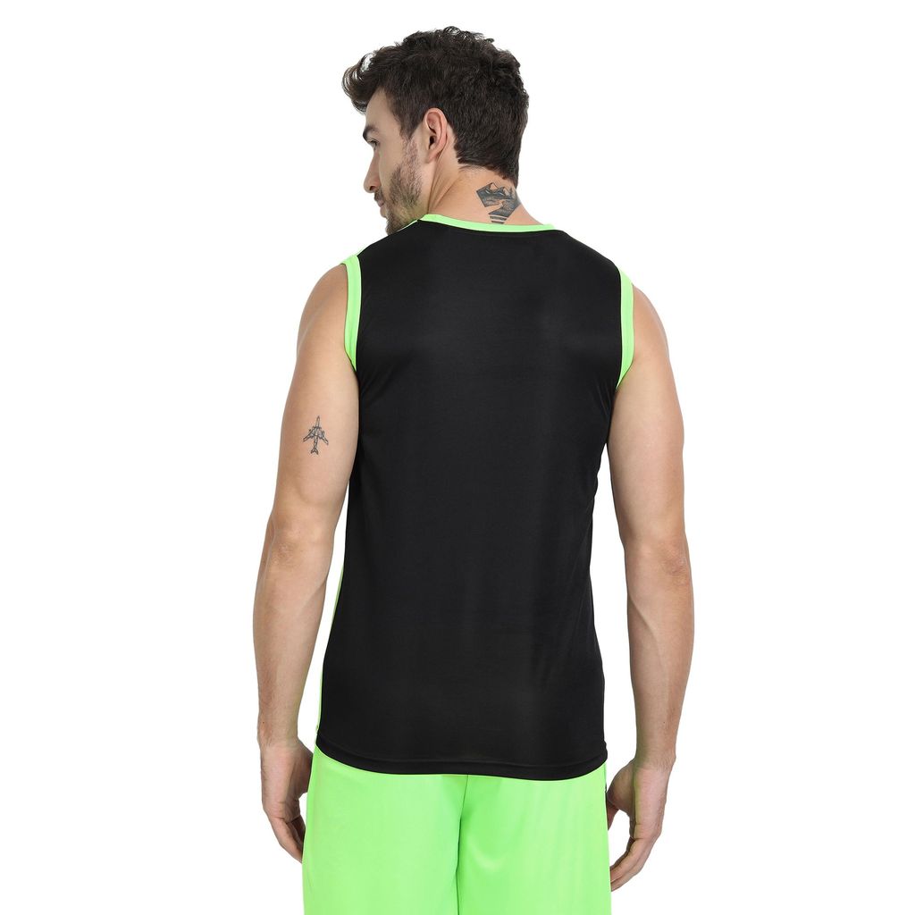 FTX Men Colorblock Round Neck Sleeveless Tshirt view 2