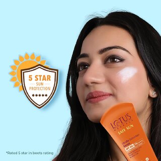 Lotus Herbals Ultrarx Sunscreen Serum Spf 60+ Pa++++For All Skin TypesDermatologically Tested75G ( Pack Of 2 ) view 2