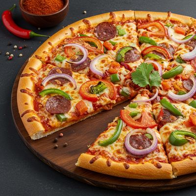 Tandoori Veg Pizza