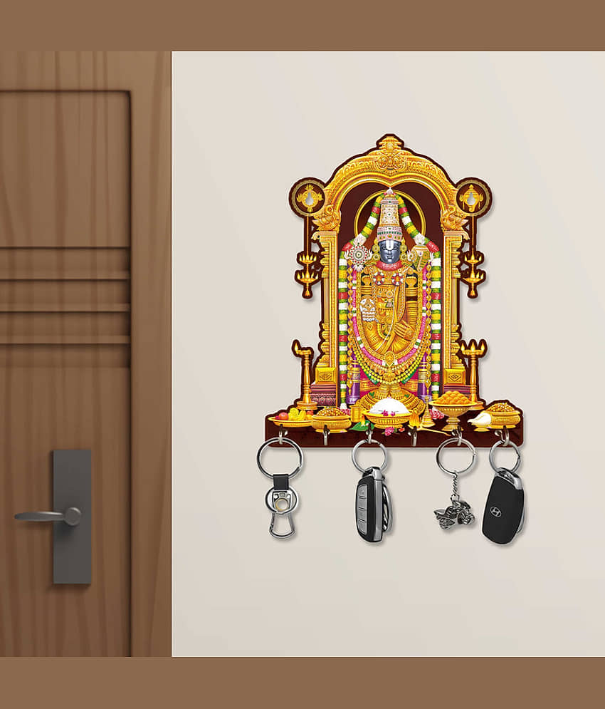 LCUPR Multicolour Cardboard Key Holder - Pack of 1 view 2