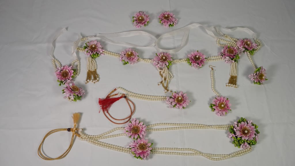 Baby Shower Floral Jewellery 1 Set Each view 2