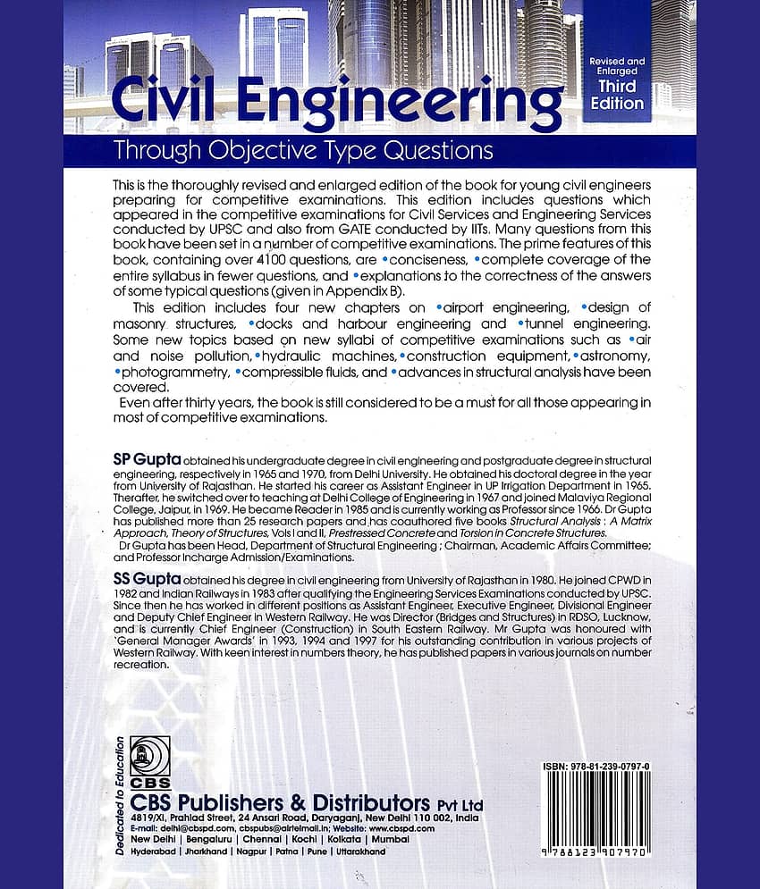 Civil Engineering Through Objective Type Questions 4Ed by Gupta S. P. view 2