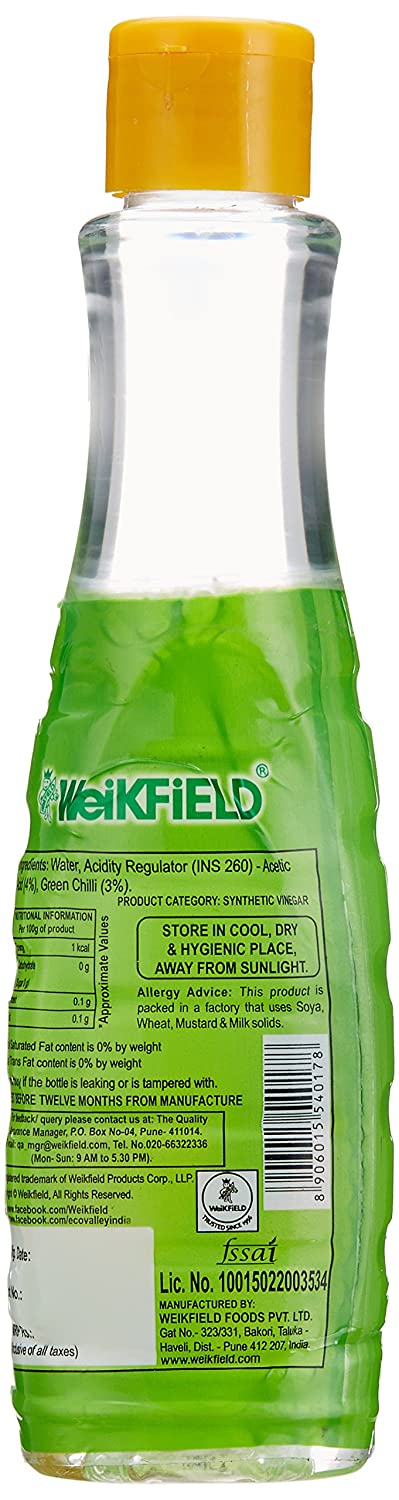 Weikfield Chilli Vinegar, 200 gm view 2