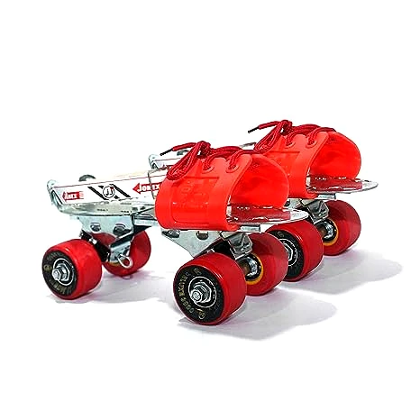 JJ JONEX Deluxe with Brake Adjustable Quad Roller Skates by Total Sporting And Fitness Solutions Pvt Ltd view 2