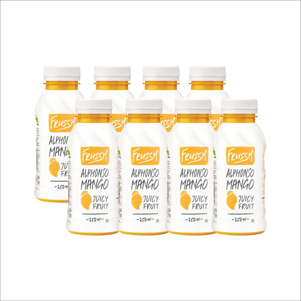 FRUSSH Alphonso Mango Juice 250 ml (Pack of 8) view 2