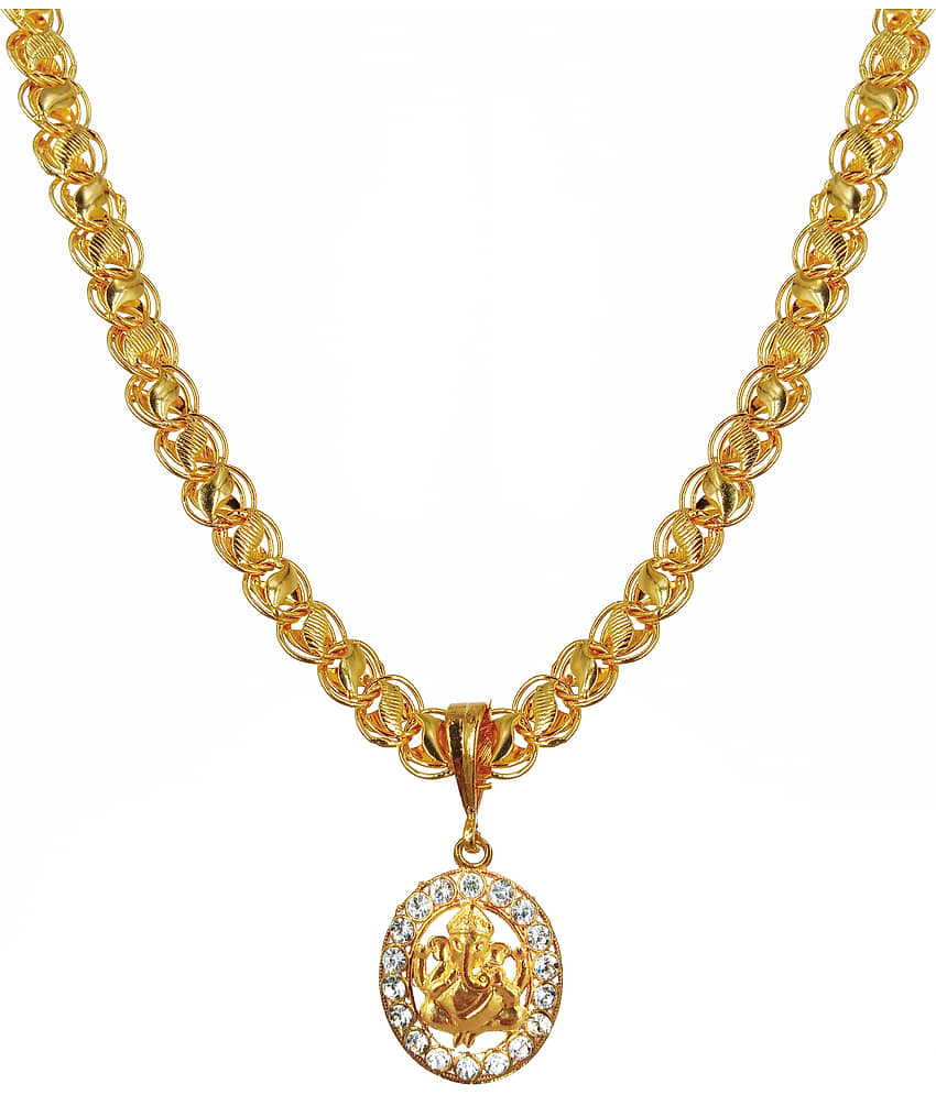 JIPPA Gold Pendant set ( Pack of 1 ) view 2