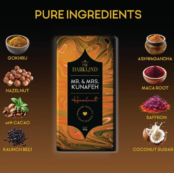 MR. & MRS. Kunafa | Hazelnut Flavour | No Side Effects view 2