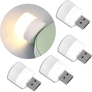 (Pack of 5) Joy Guru LED Mini Bulb 1 W | Eye Protection Portable Lamp for Reading, Working on PC, Laptop, Bedroom Light Color - White view 2