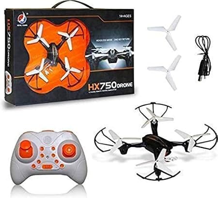 HX-750 Drone QuadCopter For Kids, Adults, Beginners | RC Drone with 1800MAH Battery WiFi FPV 4-Axis view 2