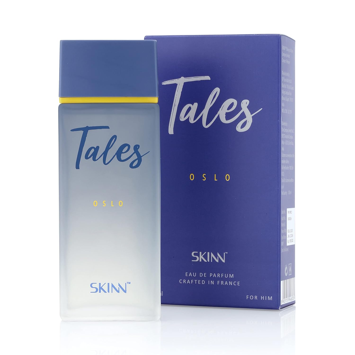 Skinn By Titan Tales Oslo Eau De Liquid Parfum For Men's 100 ml