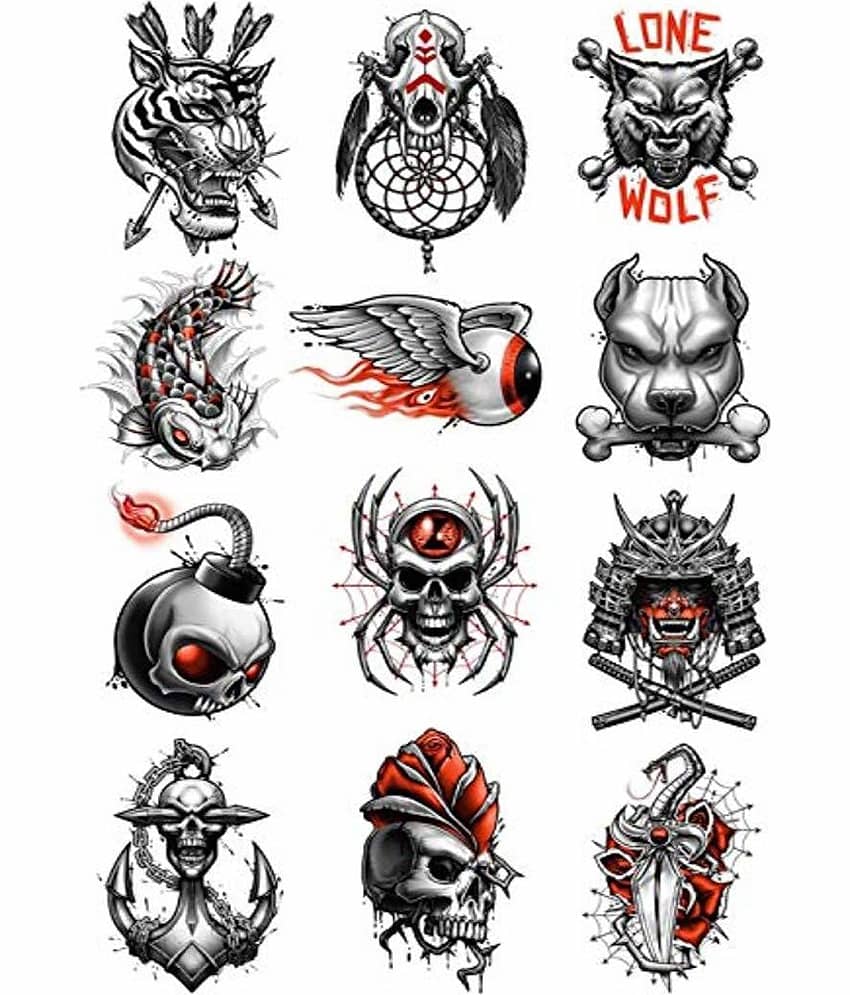 voorkoms Temporary Body Tattoo view 2