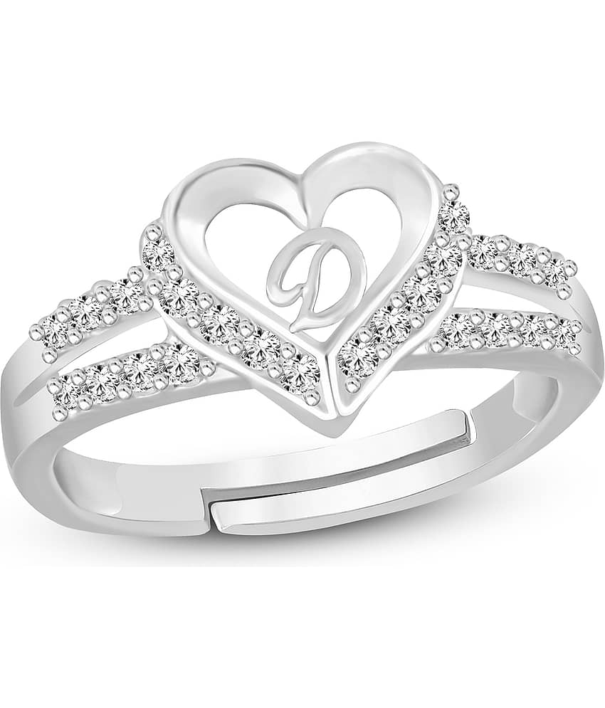 HEER COLLECTION - Silver Rings ( Pack of 1 ) view 2