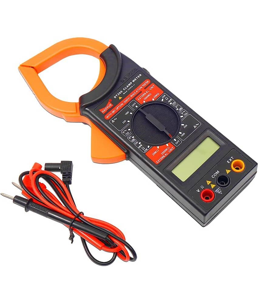 Electronic Spices DT266 Digital Clamp Multimeter for Measuring Ac and Dc Voltage Digital Multimeter view 2