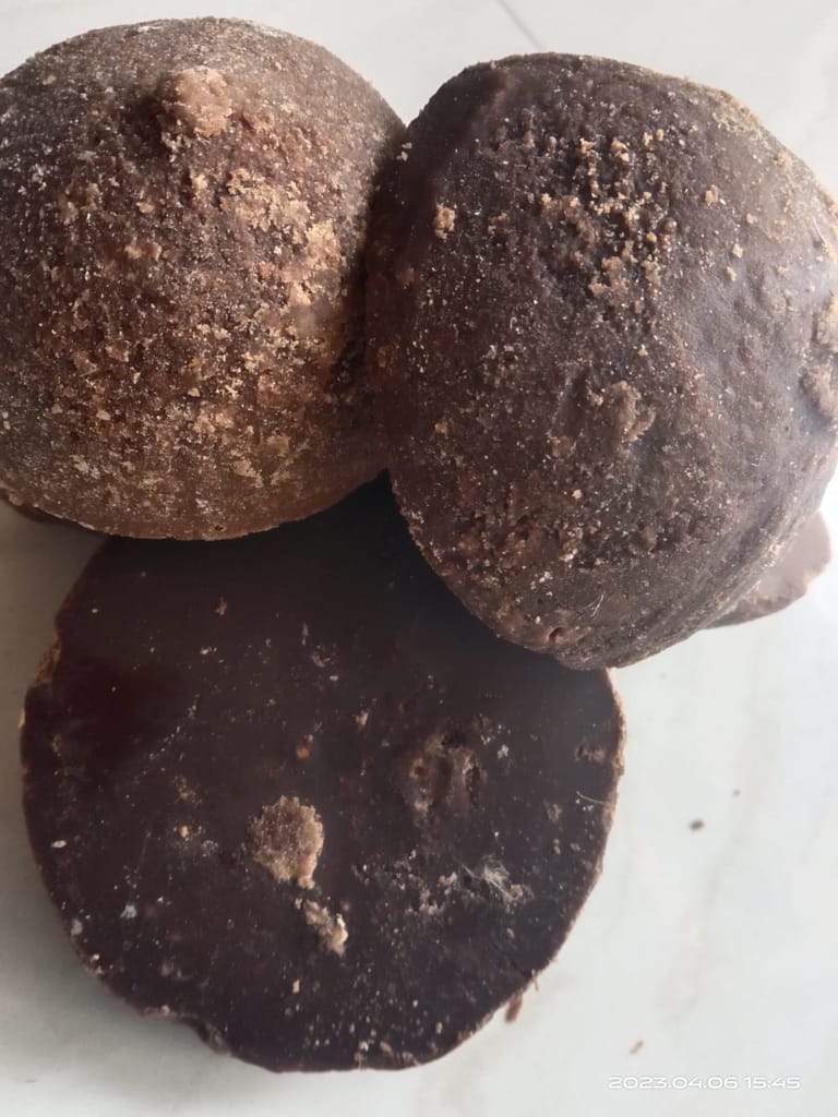 Uzhavan Unavu - Chemical Free - Palm Jaggery| Karupatti /Panai Vellam - 500 Gm view 2