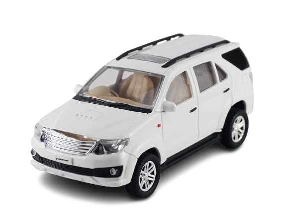 Mehtab Pull Back Plastic Fortuner Toyota Car Toy|Wonderfull Design & Bold Look|Perfect for Kids Fun (Pack of 1, Multicolor) view 2