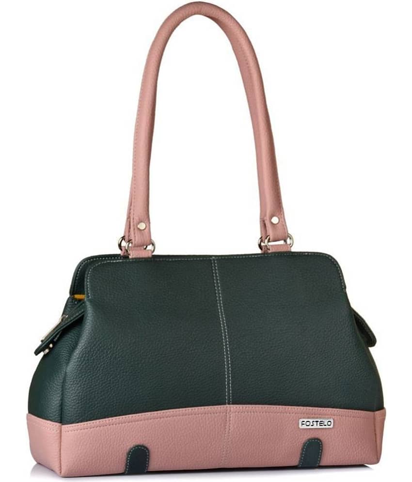 Fostelo Green P.U. Shoulder Bag view 2