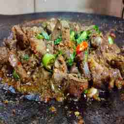 Mutton tawa kaleji