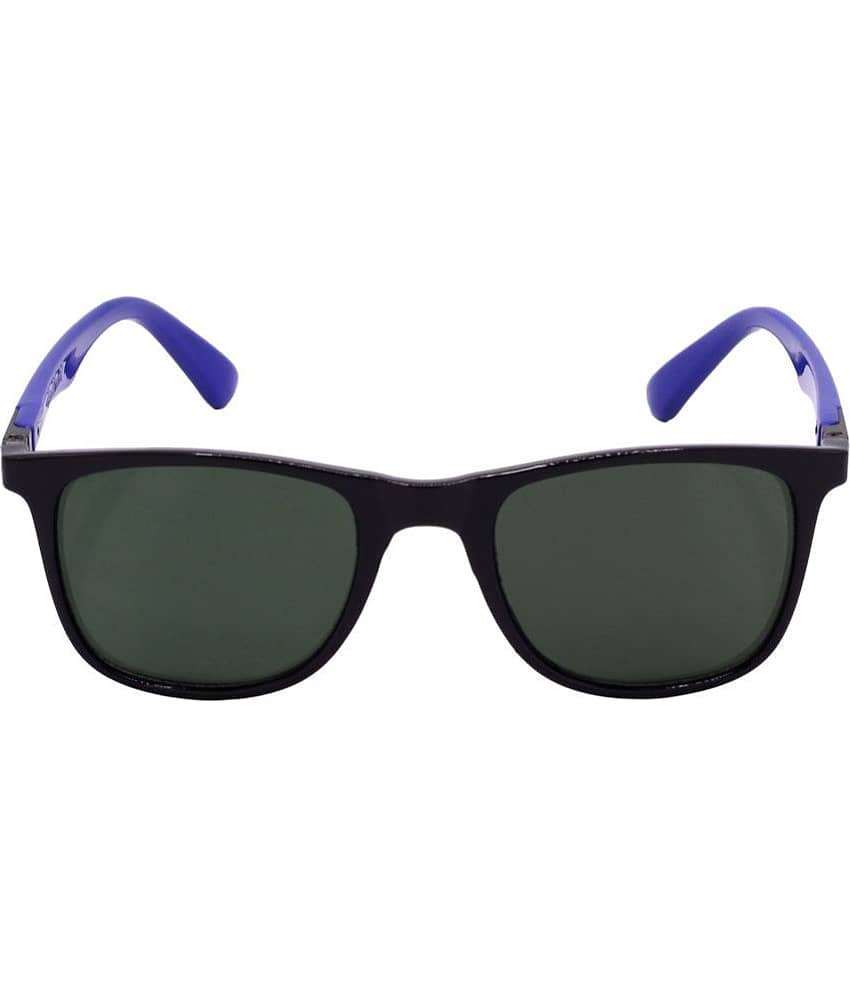 Hrinkar Black Rectangular Sunglasses ( Pack of 1 ) view 2