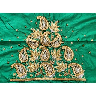 OMSAIFAB Cotton Silk Self Design Blouse Material view 2