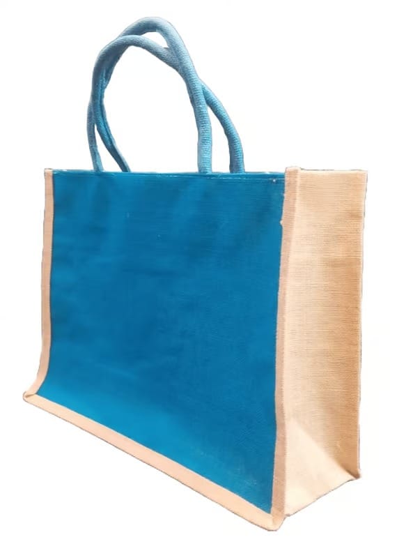 Eco-Friendly Jute Tote Bag with Stylish Handles view 2