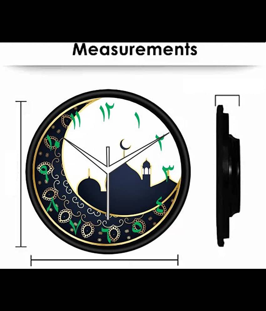 KP CRAFT Circular Analog Wall Clock view 2