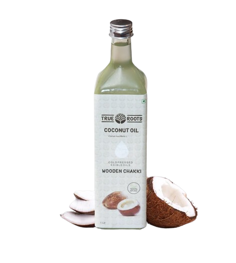 True Roots Cold Pressed Coconut Oil 1 Ltr