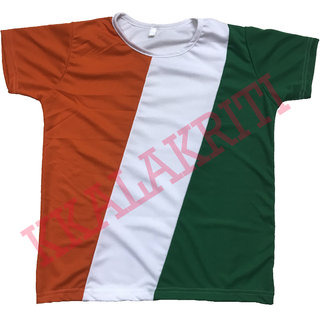 TIRANGA T-SHIRT FOR PATRIOTIC THEME FANCY DRESS COSTUME