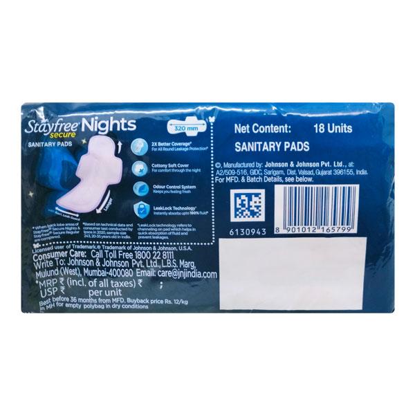 Stayfree Secure XL 18 Pcs view 2