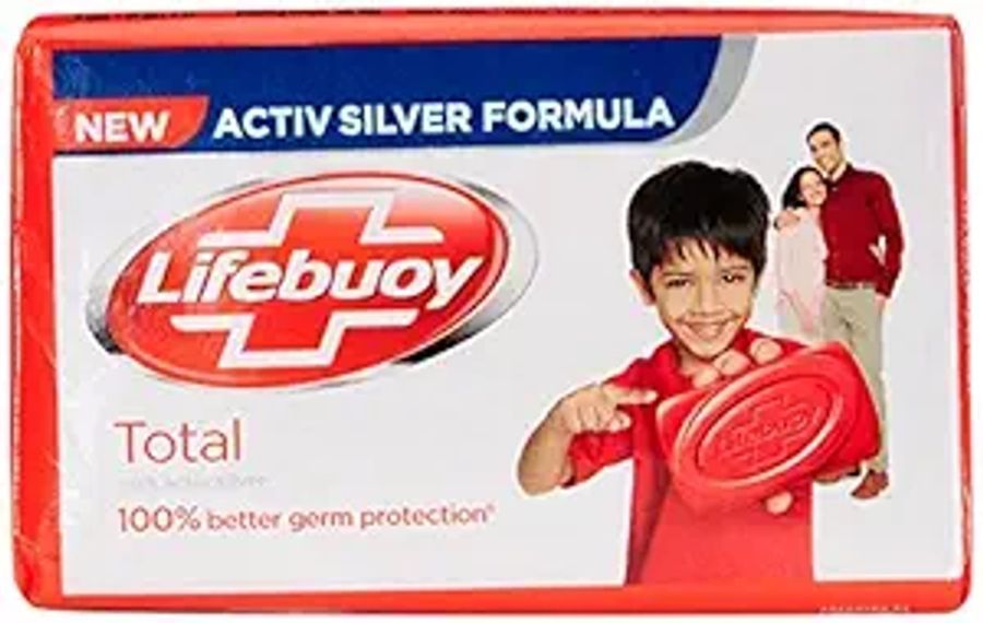 Lifebuoy Total Soap Bar, 125G (Pack Of 4) view 2
