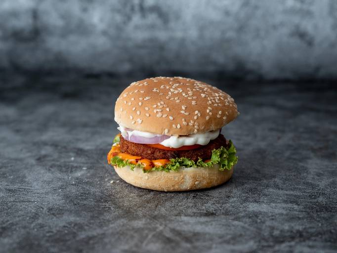 Aloo tikki burger