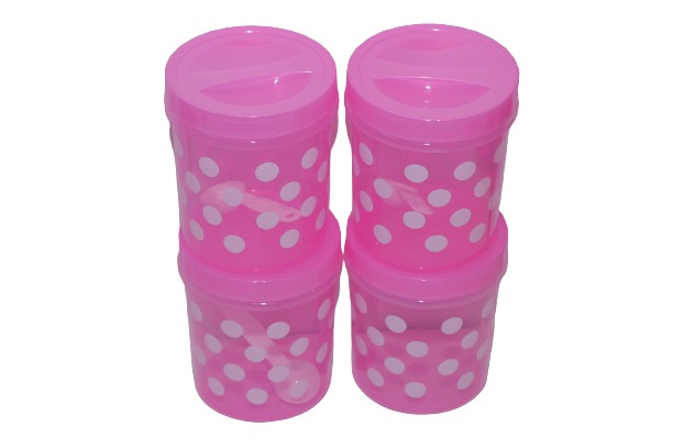 Polka Dot 1kg container view 2