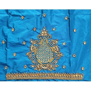 OMSAIFAB Cotton Silk Self Design Blouse Material view 2