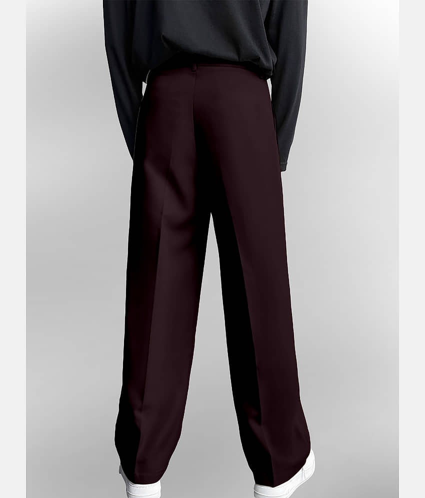FTX Loose Men's Korean Pant - Wine ( Pack of 1 ) view 2