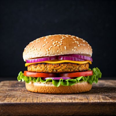 Simple Veg Burger