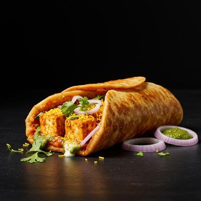 Kolkata Kathi Roll Paneer