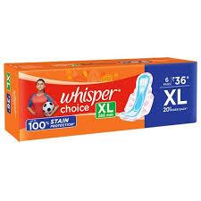 WHISPER CHOICE EXTRA LONG XL 7PADS