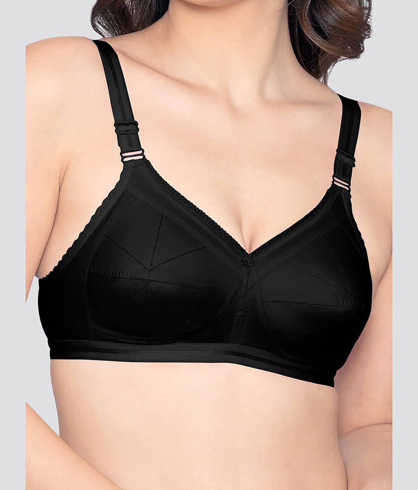 Kalyani Pack of 3 Cotton Blend Non Padded Women's Everyday Bra ( Beige ) DAMINI view 2
