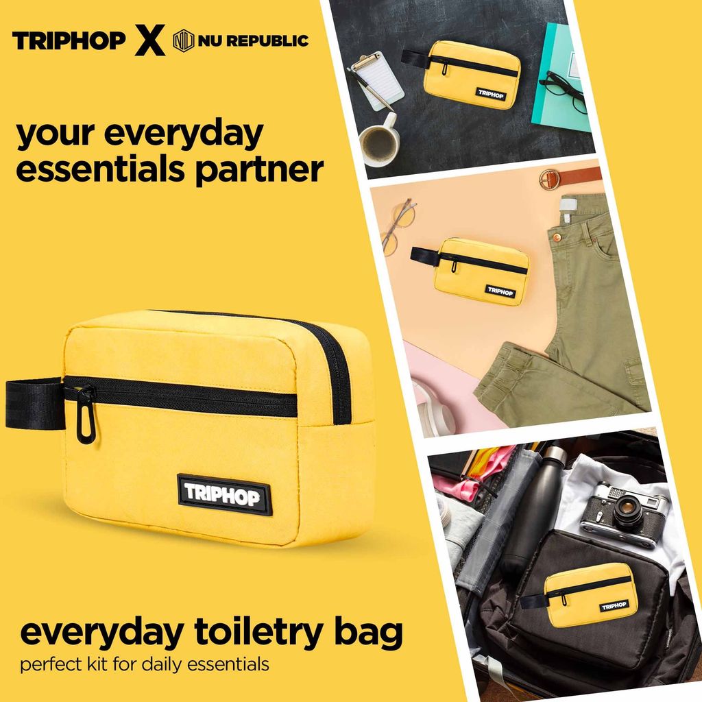 Everyday Toiletry Bag (Yellow) view 2