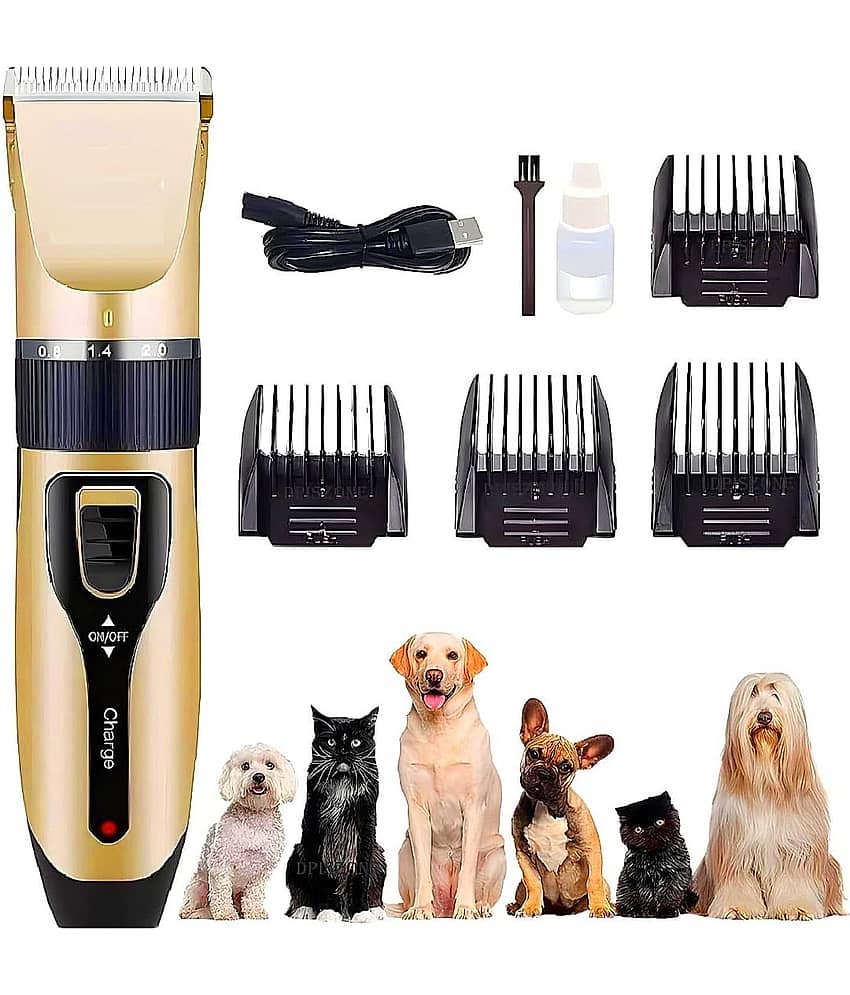 KRAMOX Rechargeable Cordless Dogs Cats Horse Grooming Clippers - Professional Pet Hair Clippers with Comb Guides for Dogs Cats Horses and Other House Animals Pet view 2
