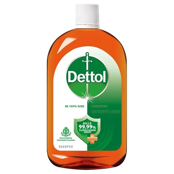 Dettol Antiseptic Liquid for First Aid , Surface Disinfection and Personal Hygiene , 550ml (Pack of 2) view 2