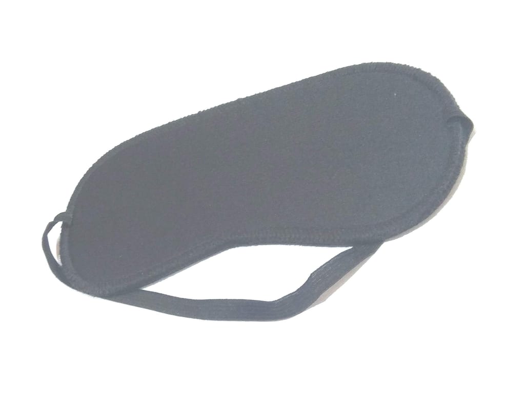 Nawani Blindfold Eye Mask Travel Relax Sleeping Aid Shade Cover 1 Pic. Size- 18/7.5 cm view 2