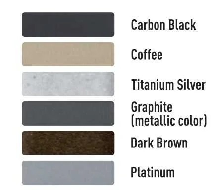 Eurodomo Eurostone 610-42 Carbon Titanium Silver view 2