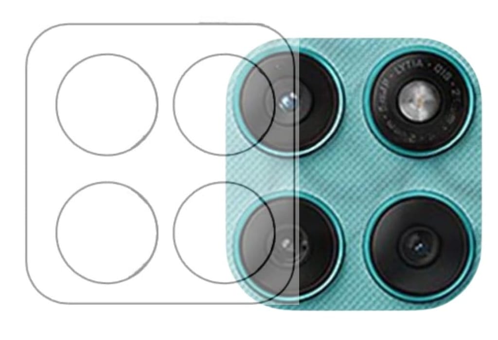 ISAAK Back Camera Lens Protector compatible for Moto Edge 60 Fusion (Pack of 1) view 2