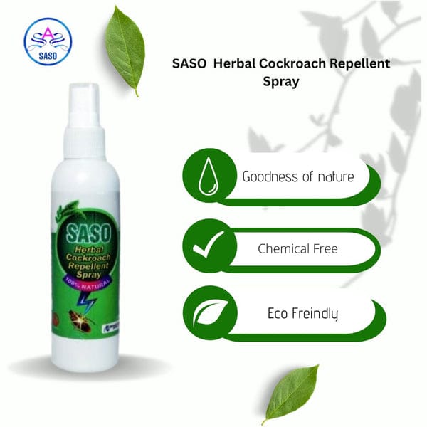 SASO Herbal Cockroach Repellent Spray 300 ml (Pack of 3) view 2