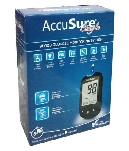 Accu Sure Simple 100 Test Strips view 2