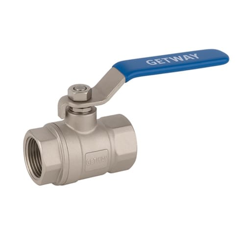 GETWAY Stainless Steel Ball Valve 3/4 Inch (20mm) SS304, Female Thread, Heavy Duty, Industrial Use view 2