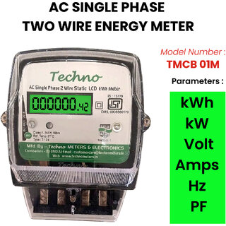 Single Phase Multifunctional Energy Meter (10-40 A) - TMCB 01M view 2