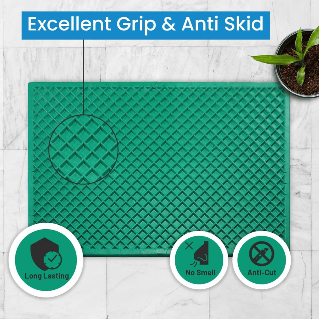 ALP EPDM Rubber Green Door Mats, Pack of 5 view 2